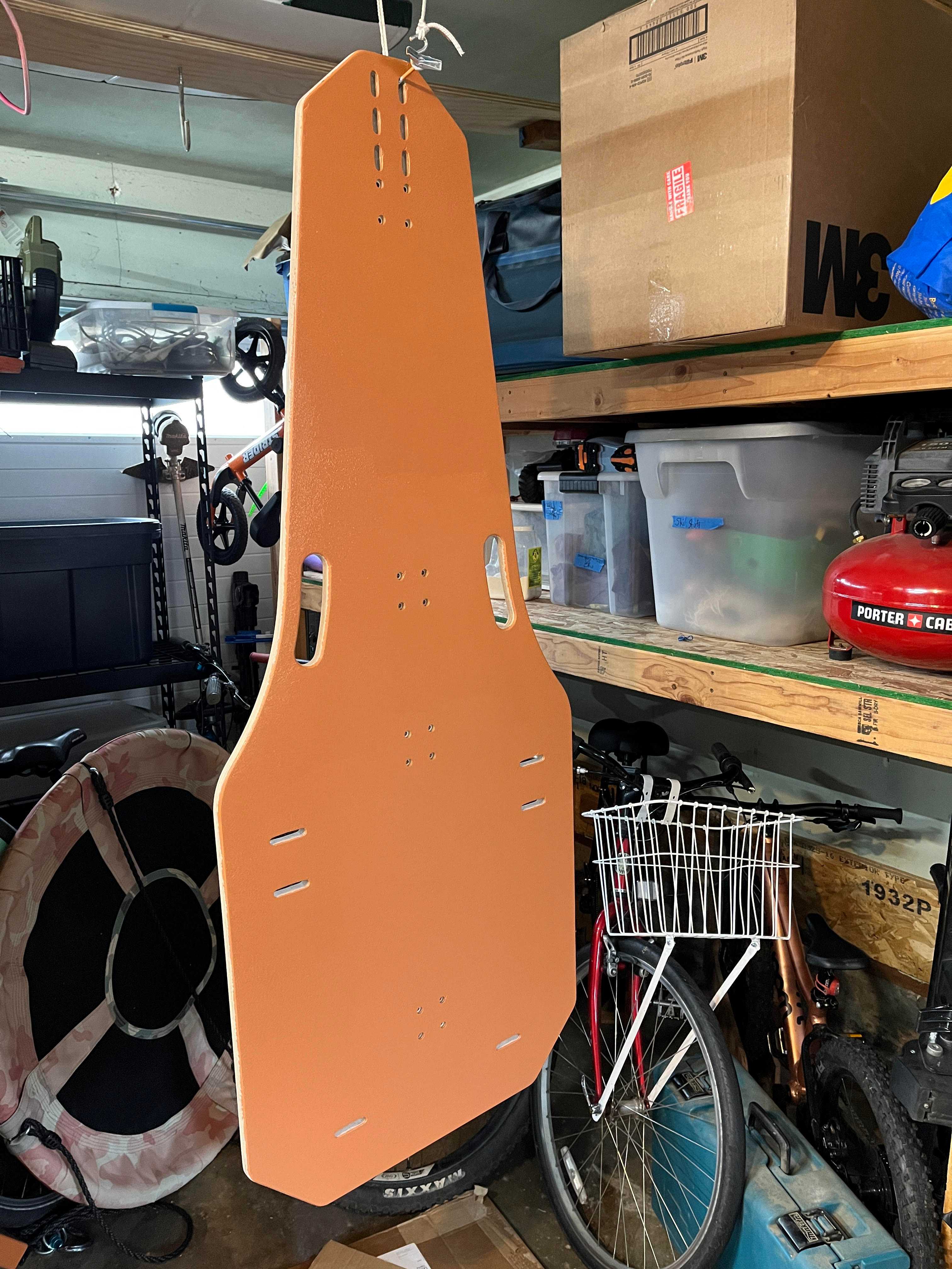 blaze orange rocker plates